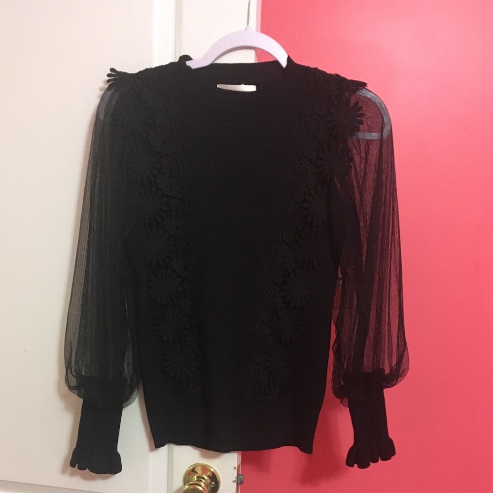 NWOT MC Lorene black sweater